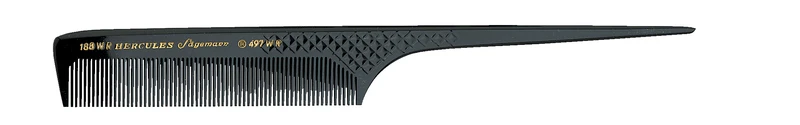 Peigne à Queue Antidérapant Denture Normale Hercule N°188WR - 497WR 3 Peigne à Queue Antidérapant Denture Normale Hercule N°188WR - 497WR