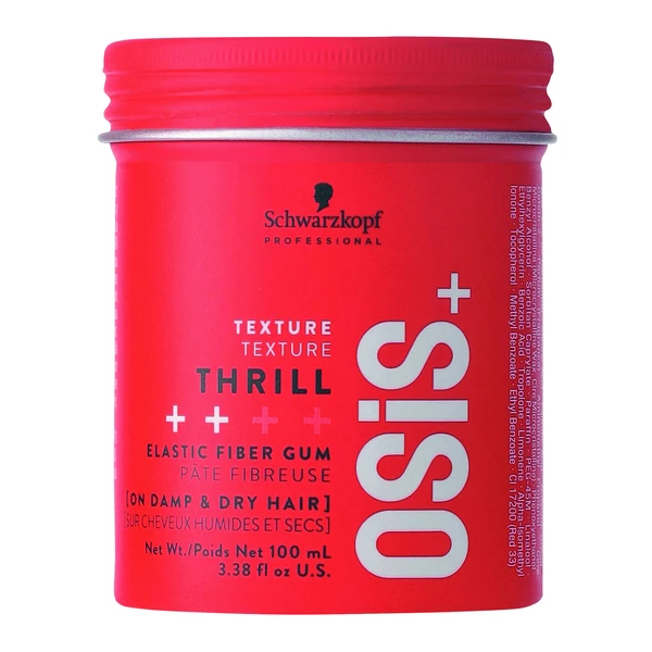 Pâte Sculptante Fibreuse Thrill Osis+ Schwarzkopf 100ml 3 Pâte Sculptante Fibreuse Thrill Osis+ Schwarzkopf 100ml